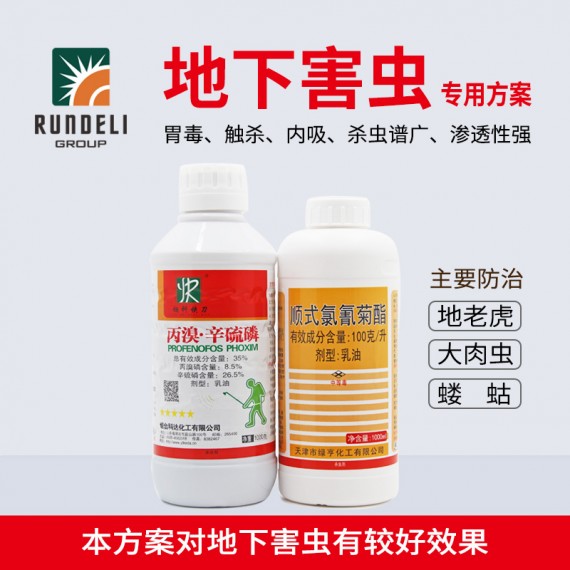 【地下害蟲】專用方案